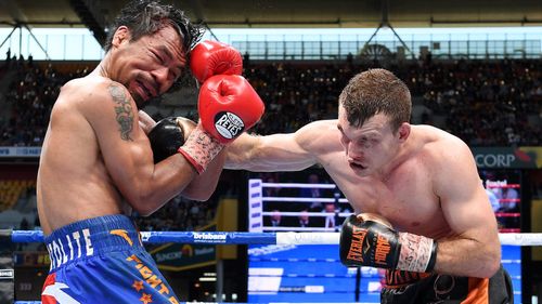 Jeff Horn beat Manny Pacquiao in the Brisbane fight. (AAP)