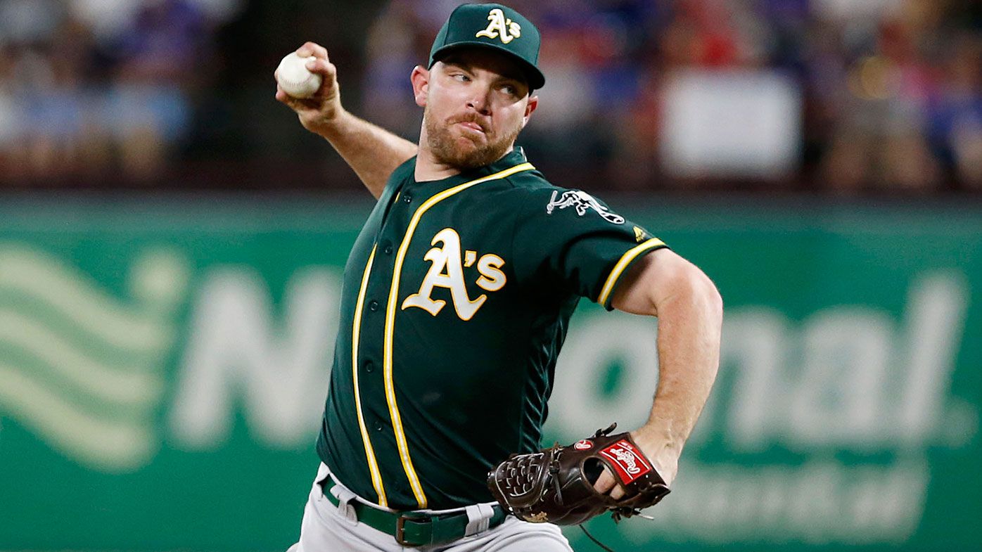 Liam Hendriks, pitcher for the Oakland A's