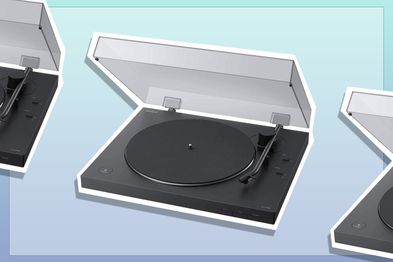 9PR: Sony Belt Drive Turntable Wireless Vinyl Record Player