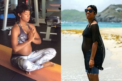 Kelly Rowland revealed this June that her and husband Tim Witherspoon are expecting. And she's been sharing heaps of Insta-snaps ever since!