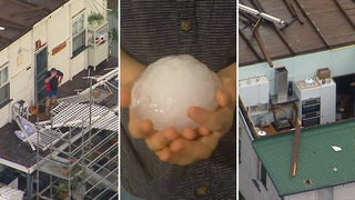 9news.com.au - Rebecca Masters - Hail storms top insurance list for 2025 amid warning war will drive up repair costs