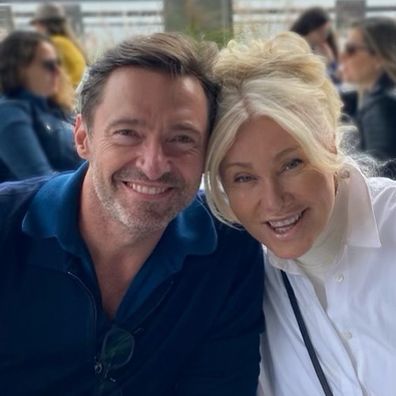 Hugh Jackman and wife Deborra-lee Furness