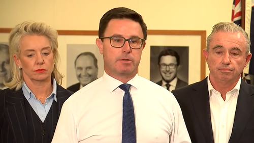 The National Party Leader David Littleproud.