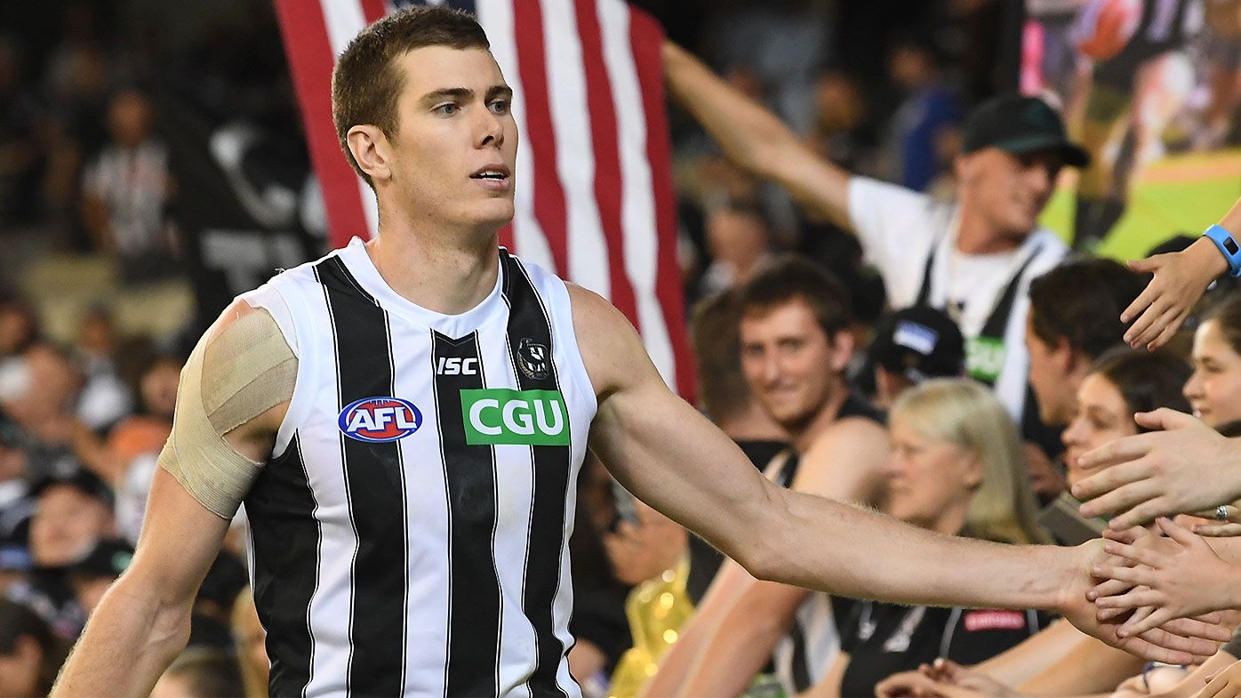 'One of the worst suspensions I've seen': AFL greats slam decision to suspend Magpies forward Mason Cox