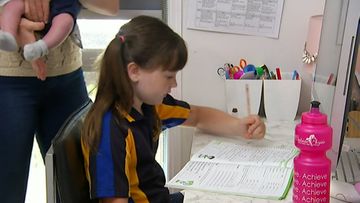 Queensland schools online learning down.