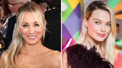 Kaley Cuoco, Margot Robbie, feud, Instagram, post, response