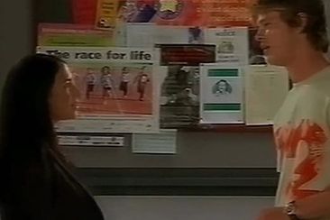 Kate Ritchie and Chris Hemsworth in Home &amp; Away