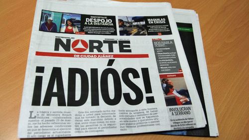 Slain journalists cited as reason for Mexican newspaper closing