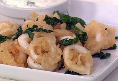 Make: Fried calamari