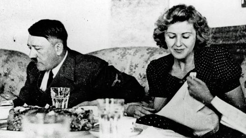 Hitler and his mistress Eva Braun whom he married before taking his own life in May 1945. (Photo: AP).