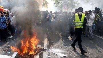 May Day yellow vests
