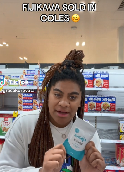 TikTok review fijikava in coles