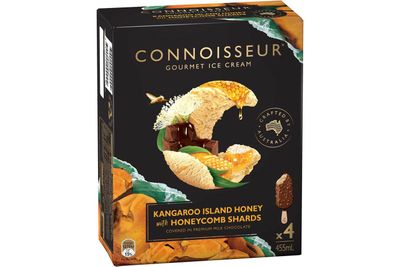 Connoisseur Kangaroo Island Honey: 34.6g sugar — 7.5 teaspoons