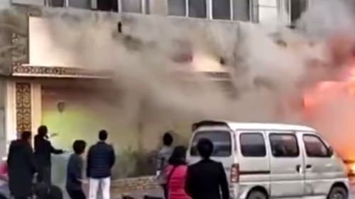 Eighteen people killed in fire at foot massage parlour in China