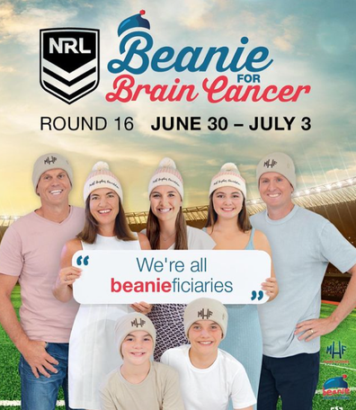 Beanie for Brain Cancer round NRL Mark Hughes