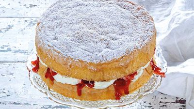 Recipe: <a href="http://kitchen.nine.com.au/2017/08/22/15/52/mckenzies-traditional-sponge-cake" target="_top">McKenzie's traditional sponge cake</a>
