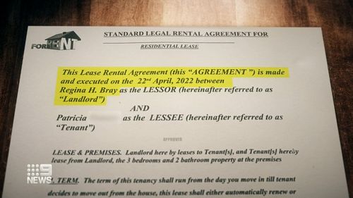 Gold Coast mother of four Patricia, who chose not to be identified, said she thought her troubles were finally over when she found a rental property online.