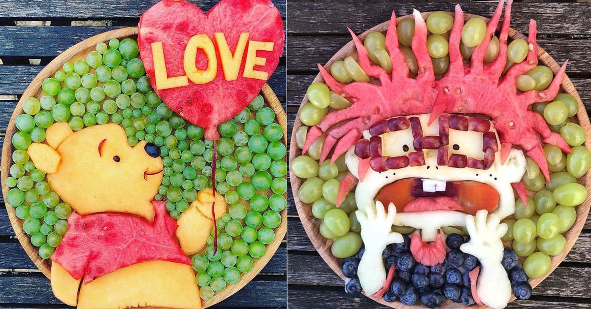 Kids in the Kitchen - Fruit Sculpture Fun • B-Inspired Mama