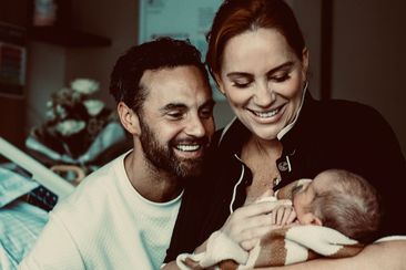 MAFS Jules Robinson and Cam Merchant welcome son Carter