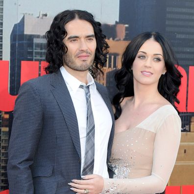 Katy Perry and Russell Brand