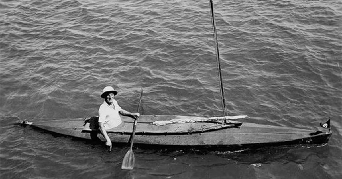 Today in History - September 20: Kayaker paddles from Germany to Australia and is promptly arrested