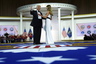 President Donald Trump and First Lady Melania Trump