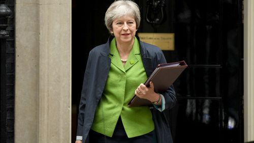 UK Prime Minister Theresa May ahead of crucial Brexit votes. (AAP)