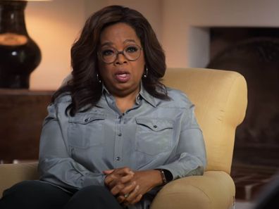 Oprah in a still from the trailer for The Me You Can't See