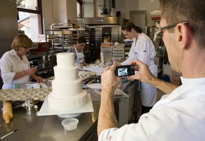 Recreating a royal wedding cake