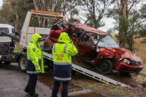 Scene of a quadruple fatality on Wannon-Nigretta Falls Road at Bochara