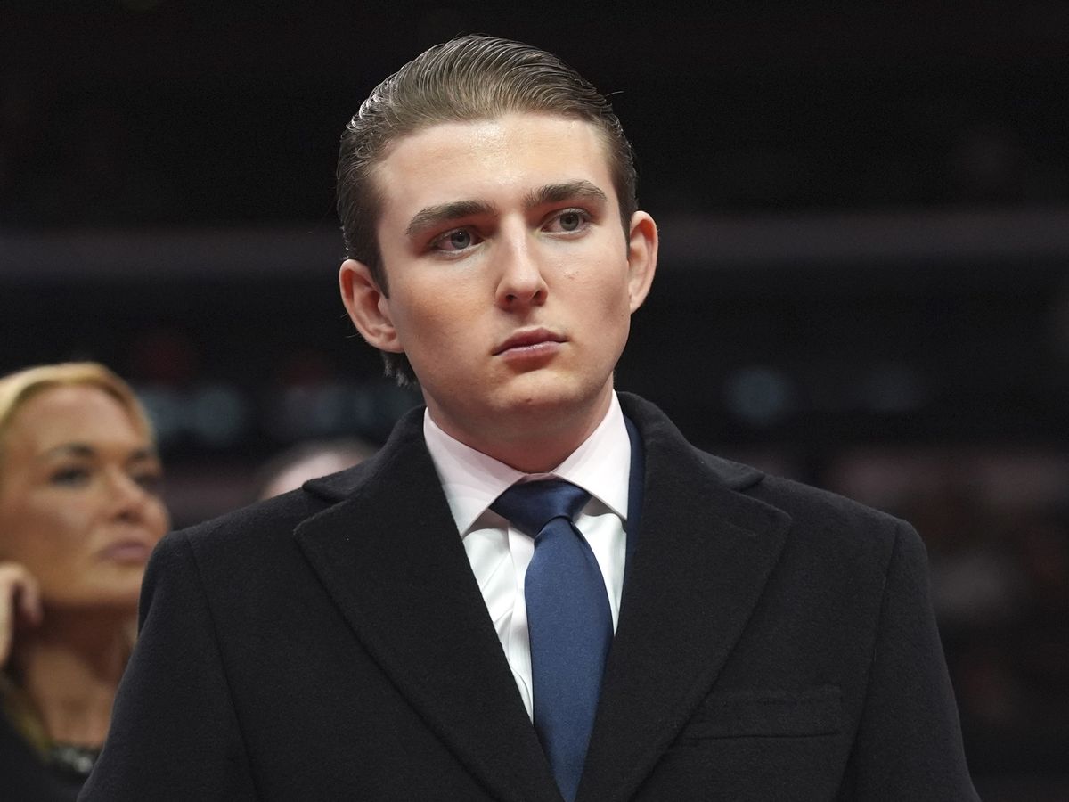 Donald Trump inauguration, Barron Trump: 