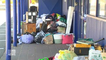 Dirty clothes, toys and household waste are just some of the items of trash left littered outside multiple Vinnies stores across Adelaide over the festive period.