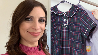 Jo Abi shares her winter school uniform hack.