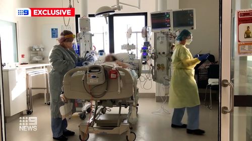 Inside the negative pressure chambers where contagious coronavirus patients are being treated