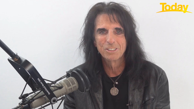 Alice Cooper says the 'light is at the end of the tunnel' now vaccines are being rolled out.