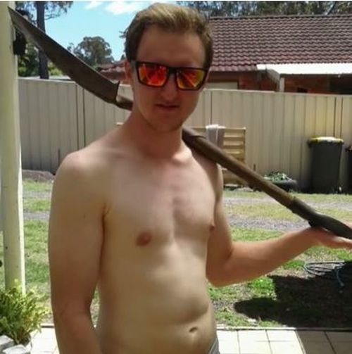 Deakin is accused of stabbing his grandmother to death and bashing former police officer Michael Horne with a hammer before stealing his car. Picture: Supplied