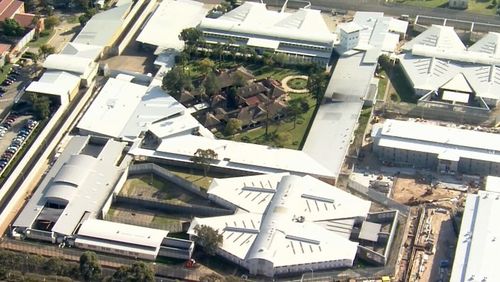 An aerial view of Sydney's Silverwater Correctional Complex.