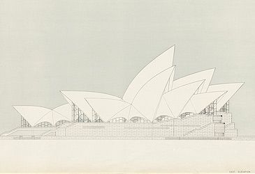 Which style of architecture is the Sydney Opera House an example of?