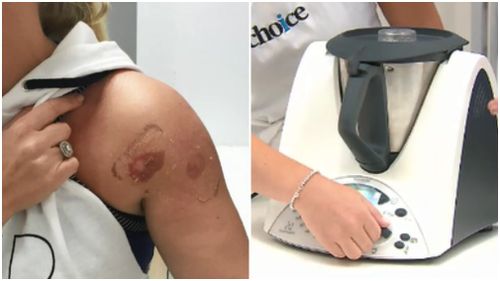 A number of Thermomix users suffered burns after using the appliance. (9NEWS)