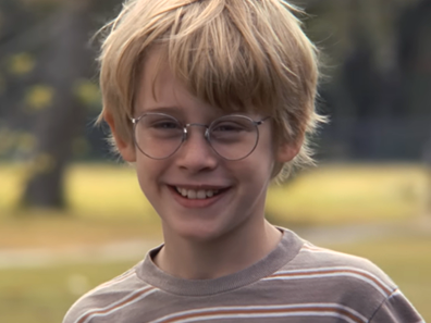 Macauley Culkin in the movie My Girl