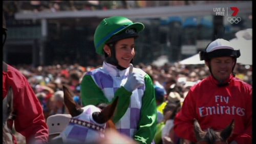 Michelle Payne won the Melbourne Cup in 2015.