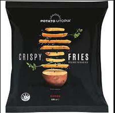 Potato Utopia Crispy Seasoned Fries - 169 kcal