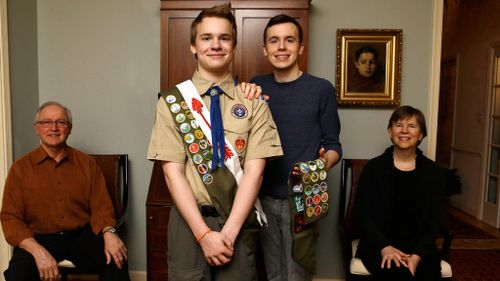 Openly gay American Boy Scout hired in defiance of national ban on homosexual members