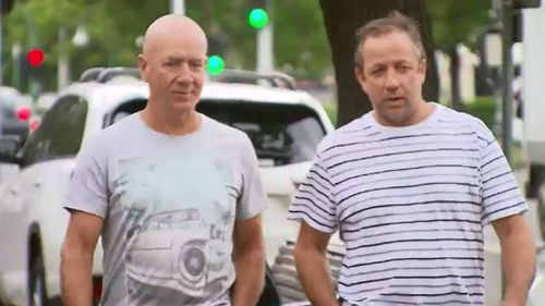 Mr McDonald has expressed gratitude to his brother for possibly saving his life. (9NEWS) 