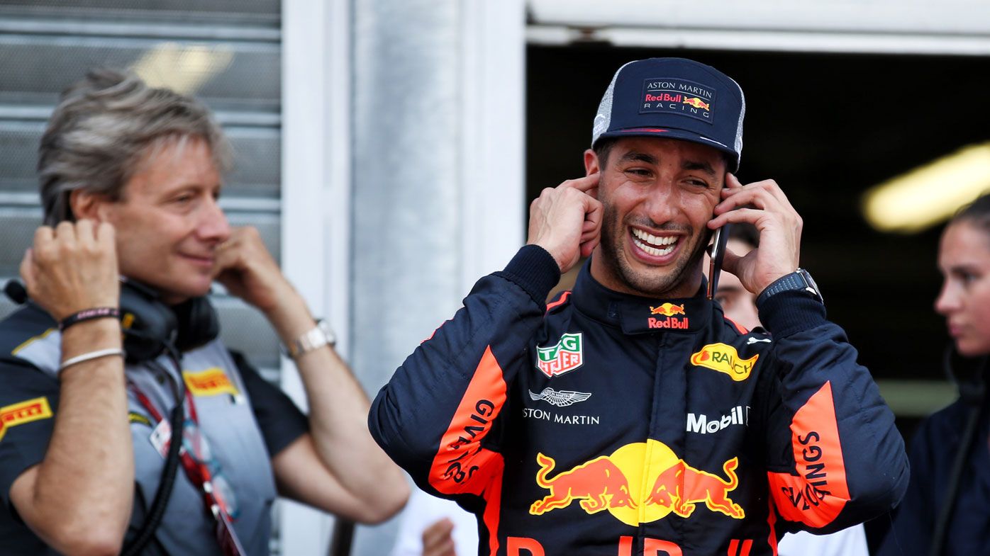 Ricciardo on Monaco pole after record lap
