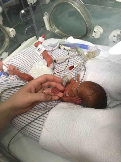 Sydney father runs half marathon for premature baby son