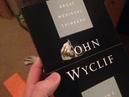 Bag full of books stops random bullet fired at university student