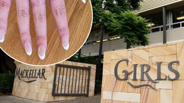 Mackellar Girls School fake nails graduation exclusion