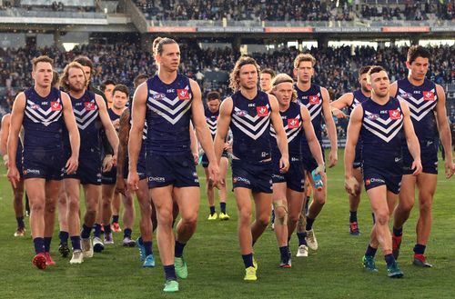 At half-time, nine Dockers players hadn't landed a tackle and by the end of the game Geelong had laid 12 more than their opponents.