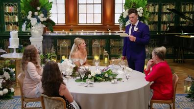 MAFS 2022, Jackson Lonie, tears up reading letter from mum, season 9